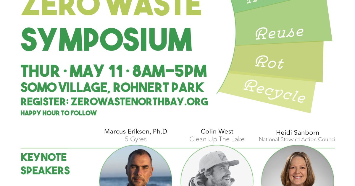 Zero Waste Symposium returns in person to the… | Zero Waste Sonoma