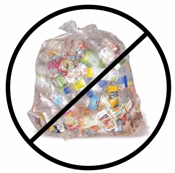 No plastic bags