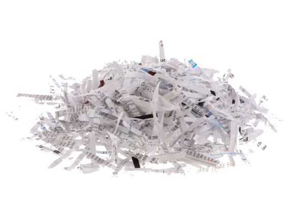 Shredded paper
